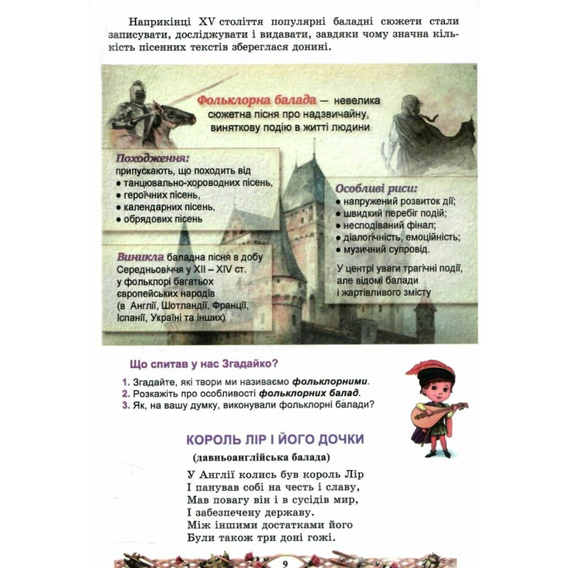 НУШ Підручник Астон Зарубіжна література 7 клас Міляновська